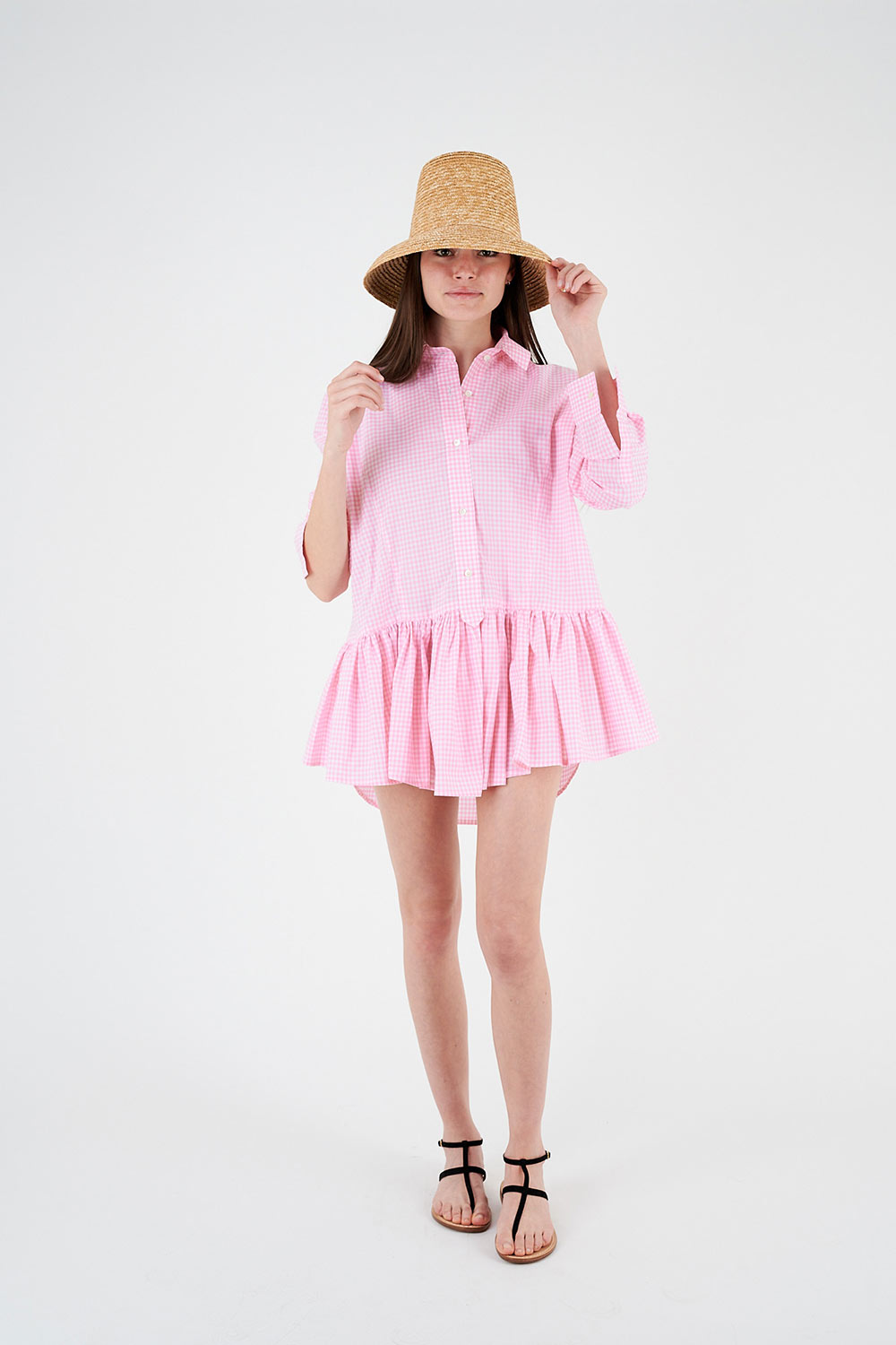 Pink Vichy Shirt