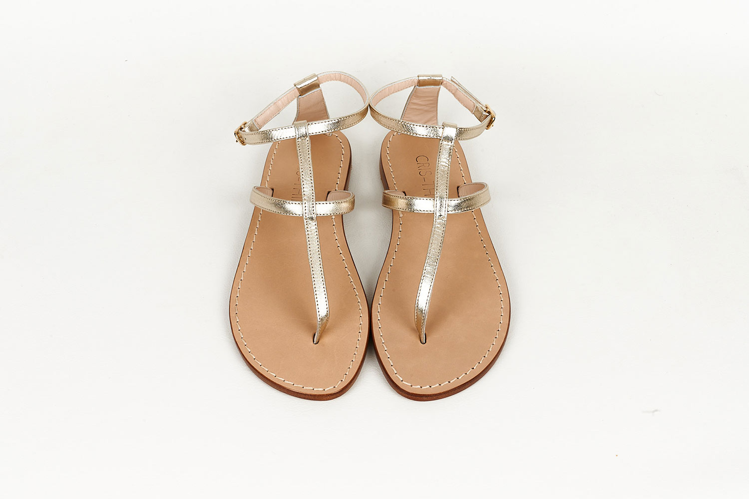 Platinum Capri Sandals