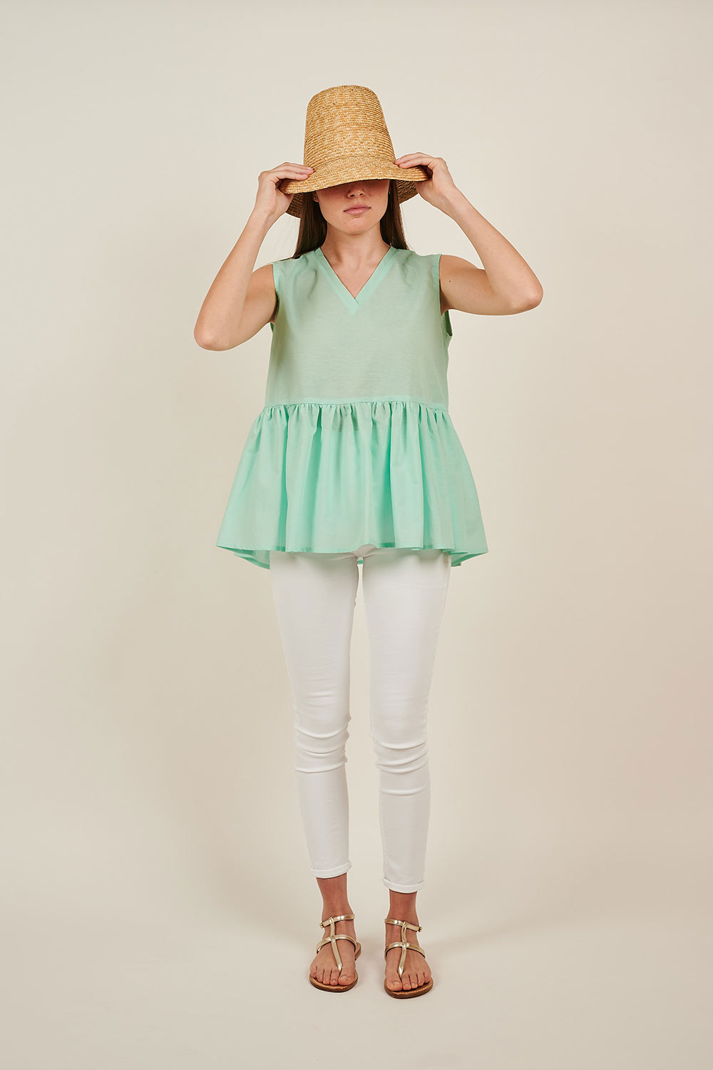 Mint Green Top