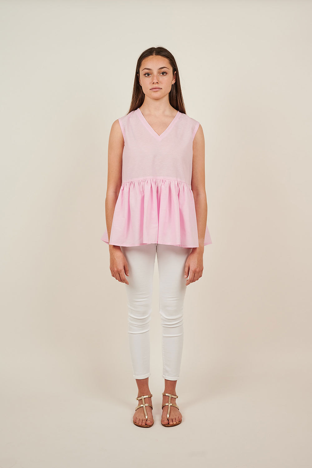 Pink Hydrangea Top